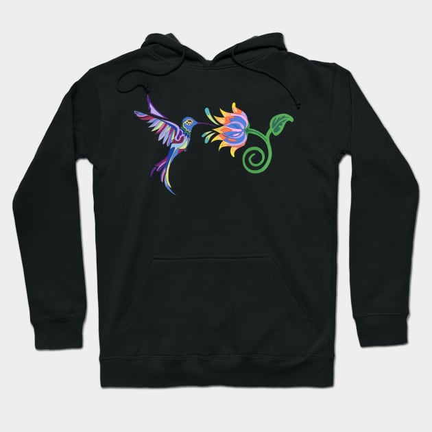 Humming Bird Hoodie by wildmagnolia